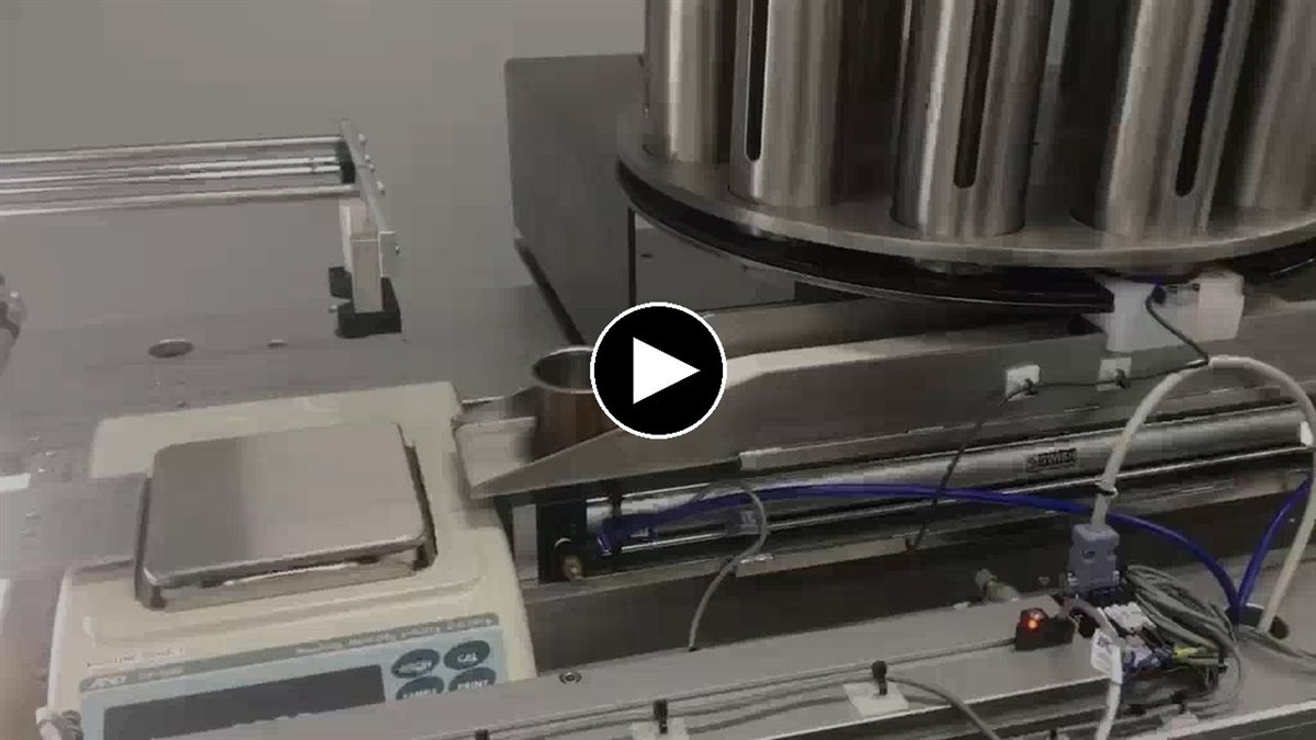 Feeding and inspection machine