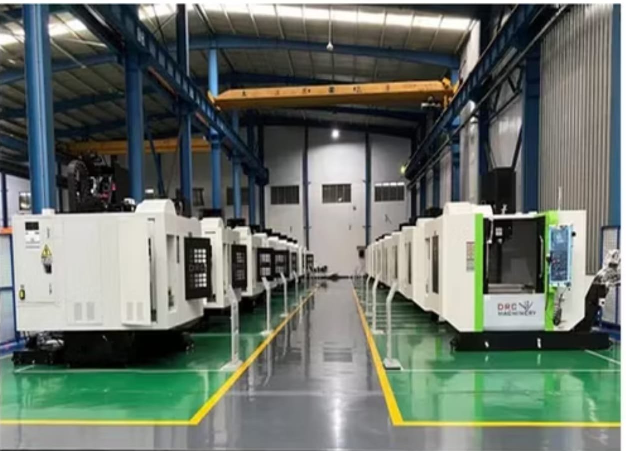 Innotech CNC machining floor — precision manufacturing in operation